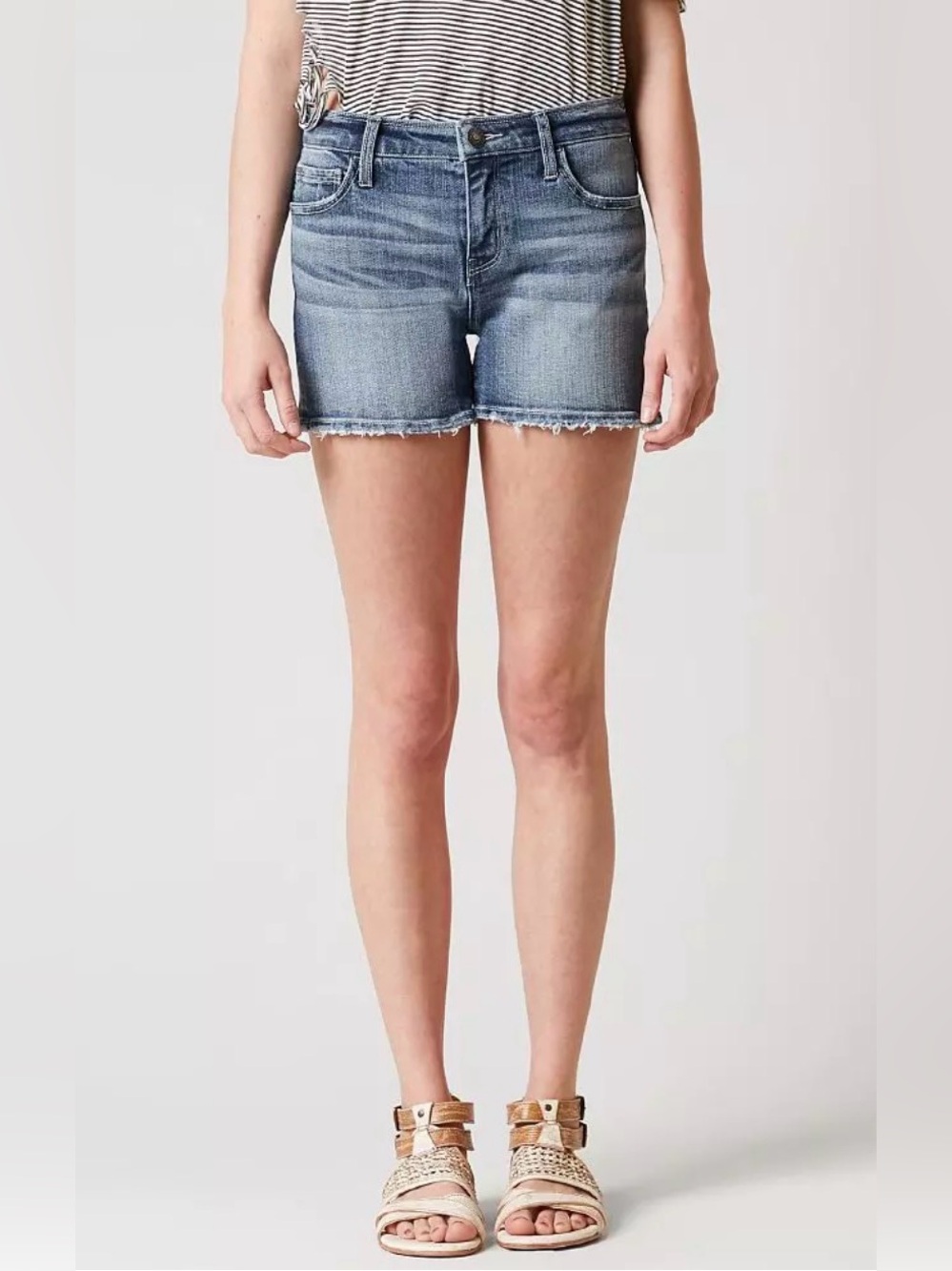 Daytrip Refined Virgo Stretch Denim Shorts Women’s Size 25 Western Festival